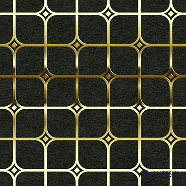 Highlighter Tiles  Tile TL 07252 Plana 8016 GLM (Gold) 1 ft x 1 ft Ceramic Matte Finish - 9 mm  | 2 mm Spacer is Mandatory (Sample)